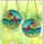 Patriotic Nature Lovers' Tiffany-Style Stained Glass Red Cardinal Patriotic Sunflower Coastal Mosaic Art Stained Glass Suncatcher - 5YYL2mFTq9
