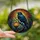 Art & Nature Lovers' Ornate Stained Glass Raven Autumnal Jewel Tone Forest Mosaic Stained Glass Suncatcher - sEWn5T1ogx