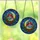 Nature Lovers' Jewel Tone Stained Glass Cardinals Winter Celestial Mosaic Stained Glass Suncatcher - N58AtbIlkS