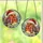 Holiday Enthusiasts' Cute Stained Glass Robin Red Amber Winter Evergreen Mosaic Stained Glass Suncatcher - 46YiYYEkyV