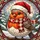 Holiday Enthusiasts' Cute Stained Glass Robin Red Amber Winter Evergreen Mosaic Stained Glass Suncatcher - 7