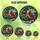 Nature Lovers' Vibrant Tiffany Stained Glass Red Cardinal Birdhouse Holly Berries Winter Mosaic Stained Glass Suncatcher - JTlWUIC2IS