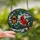 Nature Lovers' Vibrant Tiffany Stained Glass Red Cardinal Birdhouse Holly Berries Winter Mosaic Stained Glass Suncatcher - wxQFUmlTPY