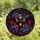 Fantasy Art Lovers' Whimsical Glowing Bat Stained Glass Jewel Tone Twilight Mosaic Stained Glass Suncatcher - 4