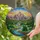 Nature Lovers' Tiffany Stained Glass Mountain River Landscape Vibrant Blue Green Orange Purple Brown Hues Intricate Edge-to-Edge Mosaic Stained Glass Suncatcher - 2