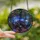 Gaming Enthusiasts' Tiffany Stained Glass Isometric Gaming Setup Vibrant Purple Blue Teal Christmas Scene Stained Glass Suncatcher - bzRRinfXbY