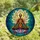 Mindful Living Advocates' Vibrant Stained Glass Chakra Lotus Energy Mosaic Art Stained Glass Suncatcher - 4