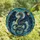 Dragon Lovers' Majestic Celestial Dragon Glowing Nebula Stained Glass Art in Navy, Gold, Teal Stained Glass Suncatcher - 4