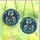 Dragon Lovers' Majestic Celestial Dragon Glowing Nebula Stained Glass Art in Navy, Gold, Teal Stained Glass Suncatcher - 3
