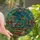 Dragon Book Lovers' Tiffany Stained Glass Sleeping Dragon Blue Green Scales Book Stack Jewel Tone Mosaic Stained Glass Suncatcher - WDOZCh469z