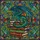 Dragon Book Lovers' Tiffany Stained Glass Sleeping Dragon Blue Green Scales Book Stack Jewel Tone Mosaic Stained Glass Suncatcher - 7