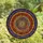 Art Lovers' Vibrant Jewel Tone Tiffany Glass Intricate Spiral Mosaic Tessellated Pattern Stained Glass Suncatcher - 4