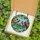 Nature Lovers' Jewel Tone Stained Glass Songbirds Ruby Blue Emerald Yellow Floral Mosaic Stained Glass Suncatcher - CpHiFYETgp