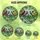 Nature Lovers' Jewel Tone Stained Glass Songbirds Ruby Blue Emerald Yellow Floral Mosaic Stained Glass Suncatcher - ZqBeoDhWOc