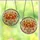 Nature Lovers' Glowing Stained Glass Autumn Maple Leaves Amber Floral Vase Mosaic Stained Glass Suncatcher - 5nz6nu-S2C