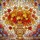 Nature Lovers' Glowing Stained Glass Autumn Maple Leaves Amber Floral Vase Mosaic Stained Glass Suncatcher - 7