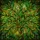 Art Lovers' Vibrant Stained Glass Olive Branch Emerald Gold Intricate Mosaic Pattern Stained Glass Suncatcher - 7