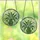 Nature Enthusiasts' Vibrant Tiffany Stained Glass Lily of the Valley Bouquet Emerald Green Jewel Tone Stained Glass Suncatcher - 3