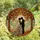 Couples' Stained Glass Bridal Embrace Autumn Forest Canopy Jewel Tones Warm Glow Mosaic Stained Glass Suncatcher - 4