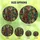 Book Lovers' Stained Glass Antique Books Botanical Rose Tiffany Style Mosaic Emerald Green Dusty Pink Amber Stained Glass Suncatcher - 6