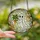 Whimsical Art Lovers' Tiffany Stained Glass Ghost Holding Plant Intricate Emerald Amber Jewel Tones Stained Glass Suncatcher - 2
