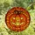 Halloween Enthusiasts' Intricate Jack-o'-Lantern Stained Glass Art in Glowing Orange, Yellow, Amber-Red Stained Glass Suncatcher - 4