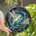 Nature Lovers' Tiffany Stained Glass Hummingbird Iridescent Pearlescent Rose Pink Mosaic Art Stained Glass Suncatcher - 1