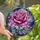 Art Lovers' Tiffany Style Stained Glass Rose Cosmic Nebula Jewel Tone Floral Pattern Stained Glass Suncatcher - 1