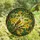 Nature Lovers' Intricate Jewel Tone Stained Glass Songbird, Vibrant Yellow Flowers, Emerald Foliage Mosaic Stained Glass Suncatcher - 4