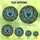 Nature Lovers' Vibrant Blue Butterfly Tiffany Stained Glass Jewel Tone Floral Mosaic Stained Glass Suncatcher - Jfjij9UHUG