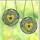 Art Lovers' Vibrant Yellow & Cobalt Blue Stained Glass Seeing Eye Heart Cosmic Mandala Pattern Stained Glass Suncatcher - 3