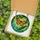 Nature Lovers' Vibrant Stained Glass Monarch Butterfly Tiffany Style Mosaic Radiant Orange Emerald Green Azure Stained Glass Suncatcher - 5