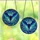 Mystical Art Enthusiasts' Intricate Stained Glass Bat Teal Blue Celestial Mosaic Stained Glass Suncatcher - 3