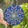 Art & Winter Lovers' Luminous Stained Glass Faceted Snowflake Mosaic Jewel Tone Pattern Stained Glass Suncatcher - 1