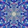 Art & Winter Lovers' Luminous Stained Glass Faceted Snowflake Mosaic Jewel Tone Pattern Stained Glass Suncatcher - 7