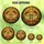 Nature Lovers' Vibrant Tiffany Style Stained Glass Amber Mushroom & Forest Sunbeam Mosaic Stained Glass Suncatcher - KA5VVySxNB