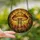 Nature Lovers' Vibrant Tiffany Style Stained Glass Amber Mushroom & Forest Sunbeam Mosaic Stained Glass Suncatcher - iH5eTUznGG