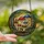 Fantasy Art Fans' Intricate Jewel Tone Stained Glass Mushroom Forest Mosaic Pattern Stained Glass Suncatcher - 2