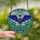 Gothic Art Lovers' Tiffany Stained Glass Bat Spider Lush Botanical Jewel Tone Mosaic Stained Glass Suncatcher - 2