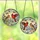 Nature Lovers' Intricate Tiffany Style Red Yellow Violet Cardinal Winter Berries Mosaic Stained Glass Suncatcher - IrPFCB_dAS