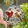 Nature Lovers' Intricate Tiffany Style Red Yellow Violet Cardinal Winter Berries Mosaic Stained Glass Suncatcher - xNutJ4OcTJ