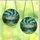Nature Lovers' Majestic Tiffany Stained Glass Emerald Mountain Aurora Borealis Night Sky Mosaic Stained Glass Suncatcher - 3