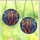 Witchcore Enthusiasts' Glowing Tiffany Stained Glass Witches, Indigo Amethyst Orange Jewel Tone Magic Mist Bat Pattern Stained Glass Suncatcher - 3