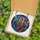 Witchcore Enthusiasts' Glowing Tiffany Stained Glass Witches, Indigo Amethyst Orange Jewel Tone Magic Mist Bat Pattern Stained Glass Suncatcher - 5