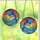 Ocean Lovers' Majestic Dolphin Stained Glass Tiffany Jewel Tone Sunset Mosaic Stained Glass Suncatcher - jxXPUAZa1T