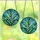 Women's Elegant Lily of the Valley Stained Glass Teal Blue Emerald Jewel Tone Floral Mosaic Stained Glass Suncatcher - bCH-E1raTS