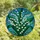 Women's Elegant Lily of the Valley Stained Glass Teal Blue Emerald Jewel Tone Floral Mosaic Stained Glass Suncatcher - tYmSqAiXH0