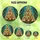 Christmas Lovers' Whimsical Stained Glass Chicken Christmas Tree Mosaic Art Jewel Tones Stained Glass Suncatcher - 6