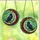 Fantasy Art Enthusiasts' Intricate Tiffany Stained Glass Raven Moon Red Rose Emerald Mosaic Stained Glass Suncatcher - 3