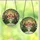 Christmas Art Lovers' Whimsical Stained Glass Red Toadstool Evergreen Winter Forest Stained Glass Suncatcher - 3